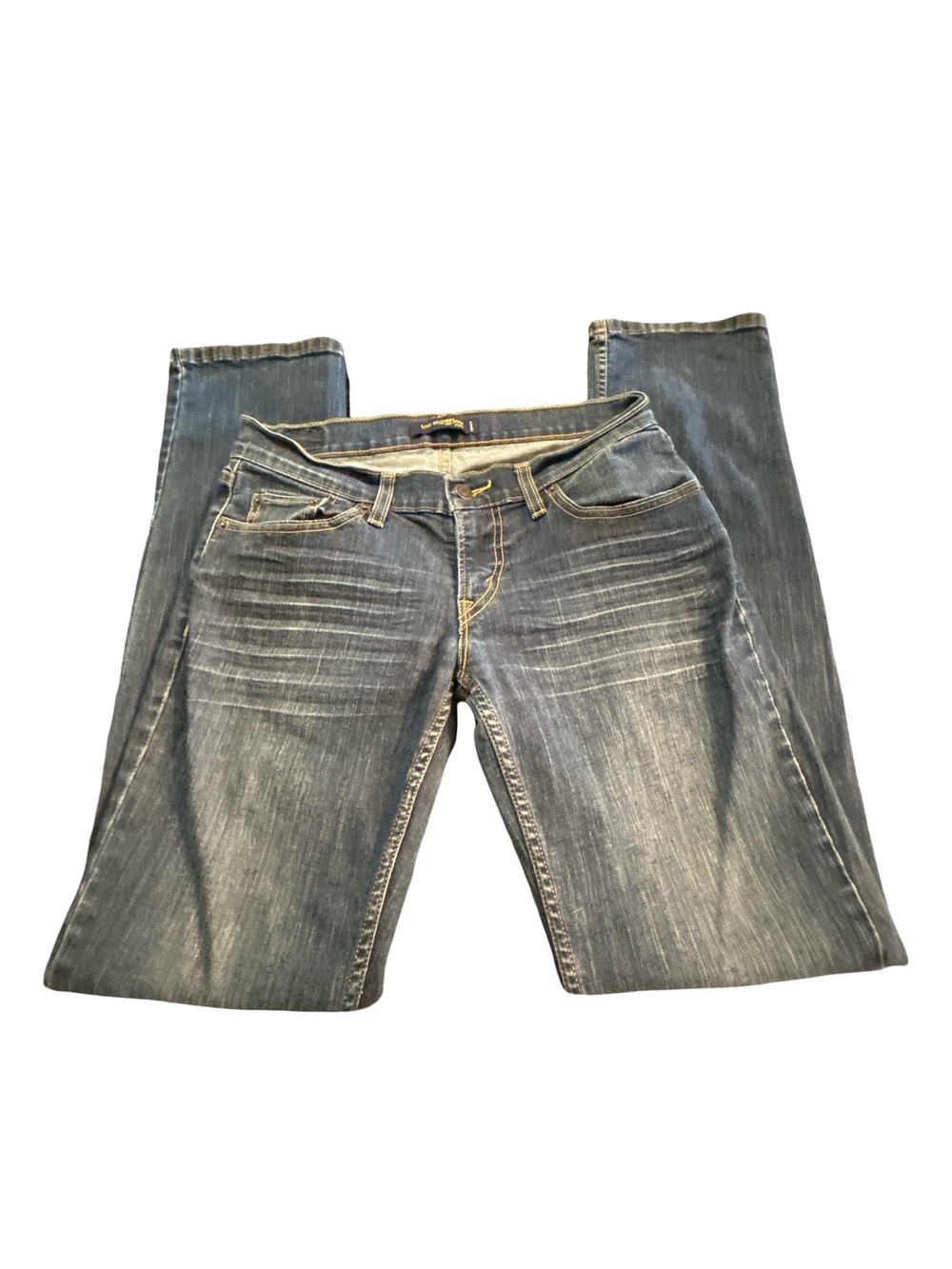 Levi's 524 Too Superlow Slim Skinny Jeans Dark Wash Size 7M Y2K